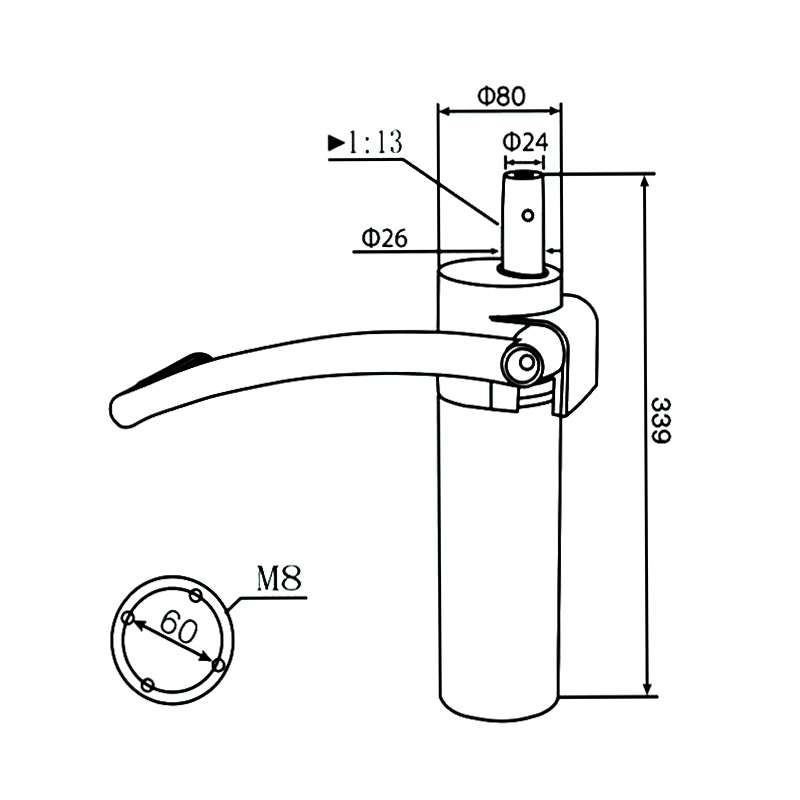 Bomba Hidráulica de Cadeira de Barbeiro (DA-19)