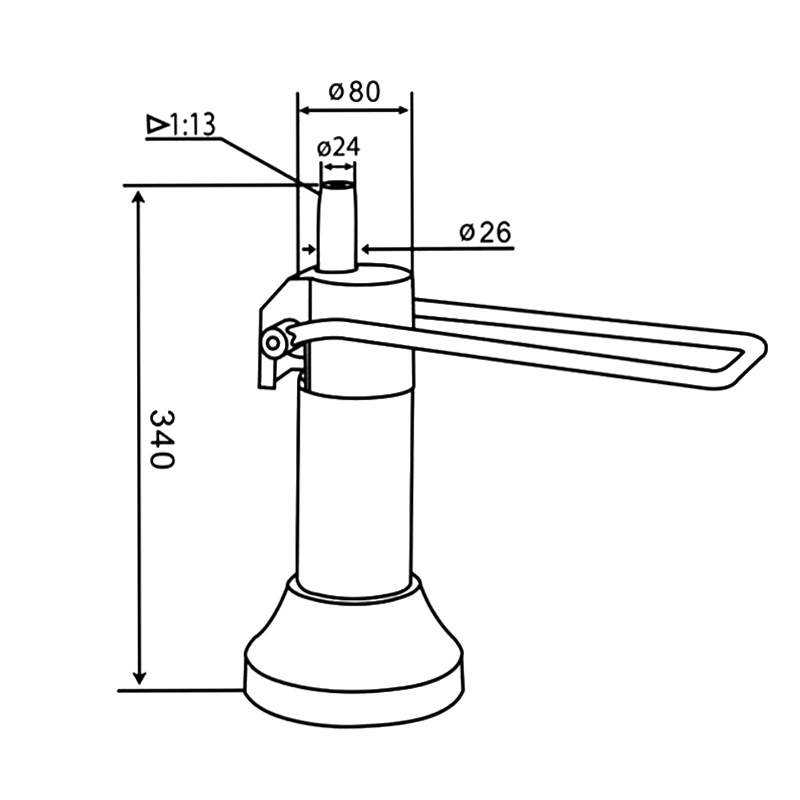 Bomba Hidráulica para Cadeira de Estilo (DA-27)
