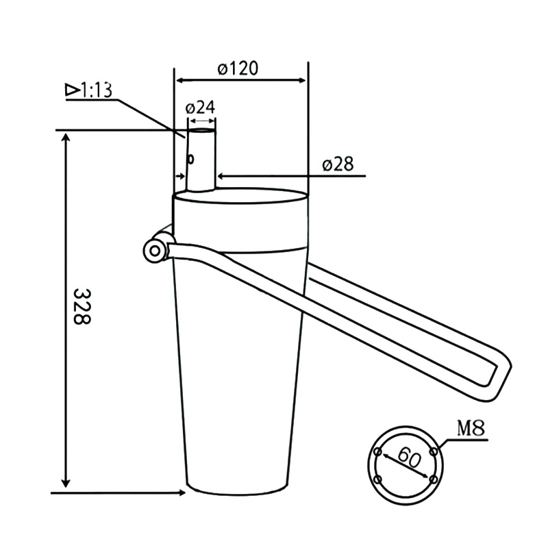 Bomba Hidráulica para Cadeira de Salão (DA-29-02)
